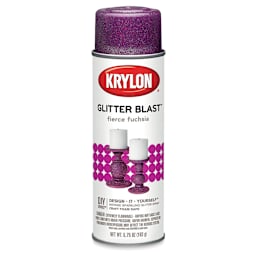 Krylon Glitter Blast Spray Paint - Fierce Fuchsia, 5.75 oz can