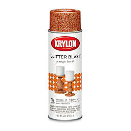 Krylon Glitter Blast Spray Paint - Orange Burst, 5.75 oz can