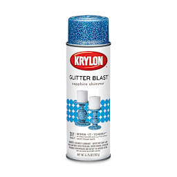 Krylon Glitter Blast Spray Paint - Sapphire Shimmer, 5.75 oz can