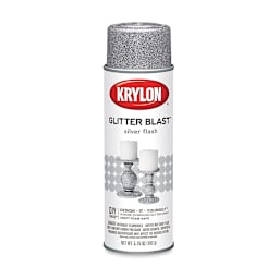 Krylon Glitter Blast Spray Paint - Silver, 5.75 oz can