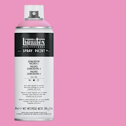 Liquitex Professional Spray Paint - Quinacridone Magenta 6, 400 ml can and swatch