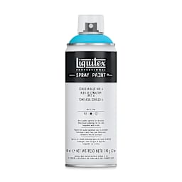 Liquitex Professional Spray Paint - Cerulean Blue Hue 6, 400 ml can