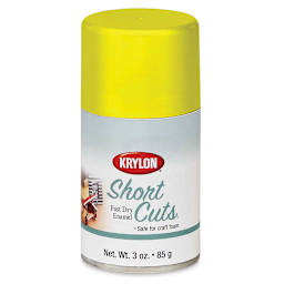 Krylon Short Cuts Spray Paint - Sun Yellow, 3 oz