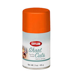 Short Cuts Spray Paint Glow Orange - 3 oz. Spray Can