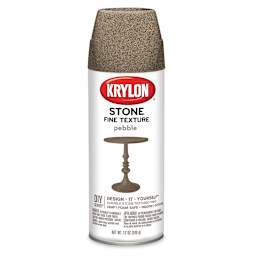 Krylon Natural Stone Spray Paint - Front of can of Pebble Paint