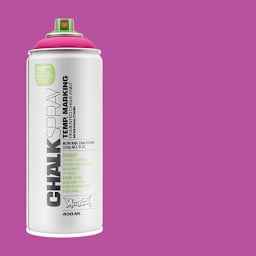 Montana Chalk Spray Paint - 400 ml, Pink (Spray can with swatch)