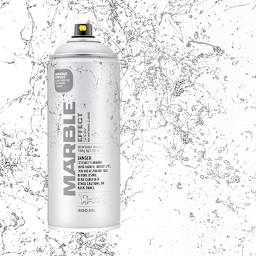 Montana Marble Effect Spray - White, 11 oz and swatch