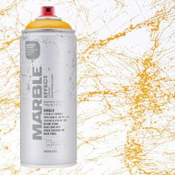 Montana Marble Effect Spray - Yellow, 11 oz and swatch