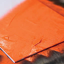 Montana Texture Spray - Board with Texture painted Orange