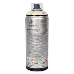 MTN Water Based Spray Paint - Bone White, 400 ml Can back