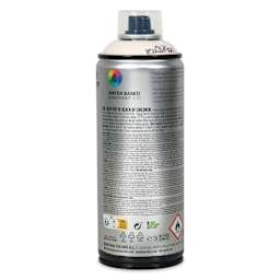 MTN Water Based Spray Paint - Elephant Grey, 400 ml Can back