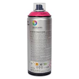 MTN Water Based Spray Paint - Magenta, 400 ml Can back