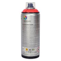 MTN Water Based Spray Paint - Fluorescent Red, 400 ml Can back