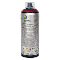 MTN Water Based Spray Paint - Bordeaux Red, 400 ml Can back