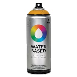 MTN Water Based Spray Paint - Jericho Yellow, 400 ml Can