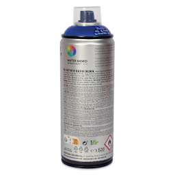 MTN Water Based Spray Paint - Ultramarine Blue, 400 ml Can back