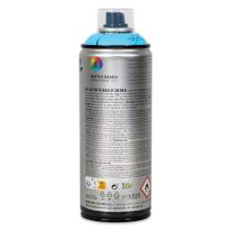 MTN Water Based Spray Paint - Arctic Blue, 400 ml Can back