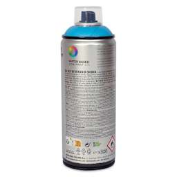 MTN Water Based Spray Paint - Dream Blue, 400 ml Can back