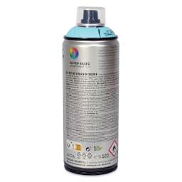 MTN Water Based Spray Paint - Gumball Blue, 400 ml Can back