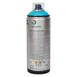 MTN Water Based Spray Paint - Fiji Blue, 400 ml Can back