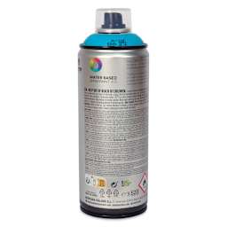 MTN Water Based Spray Paint - Reef Blue, 400 ml Can back
