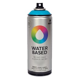 MTN Water Based Spray Paint - Reef Blue, 400 ml Can