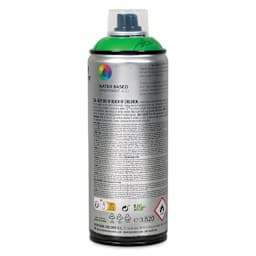 MTN Water Based Spray Paint - Valley Green, 400 ml Can back