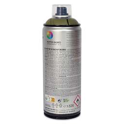 MTN Water Based Spray Paint - Comarca Green, 400 ml Can back