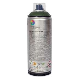 MTN Water Based Spray Paint - Nebraska Green, 400 ml Can back