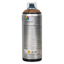 MTN Water Based Spray Paint - Sequoia Brown, 400 ml Can back