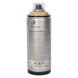 MTN Water Based Spray Paint - Anubis Brown, 400 ml Can back