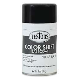 Testors Craft Color Shift Spray Paint - Front of Black can