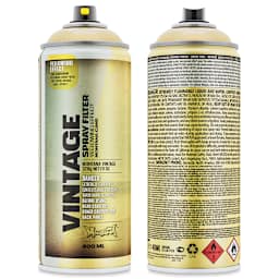 Montana Vintage Spray Filter - 400 ml (Front and back of spray can)