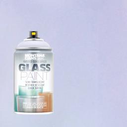 Montana Glass Spray Paint - Orchid (Spray can with swatch)