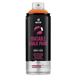 MTN Pro Erasable Chalk Spray Paint - Orange, 400 ml
