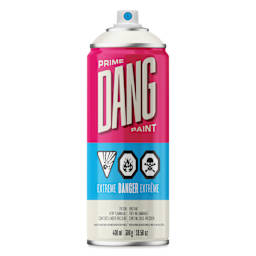 Dang Prime Spray Paint - White, 400 ml
