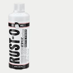 Rust-Oleum Rust-O Artist Acrylic Spray Paint - White Noise, Can and Swatch