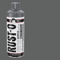 Rust-Oleum Rust-O Artist Acrylic Spray Paint - Coal Chute, Can and Swatch