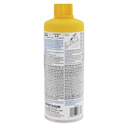 Rust-Oleum Rust-O Artist Acrylic Spray Paint - Taxi, 11 oz, back of can