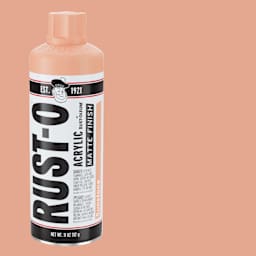 Rust-Oleum Rust-O Artist Acrylic Spray Paint - Sunstone, Can and Swatch