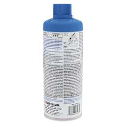 Rust-Oleum Rust-O Artist Acrylic Spray Paint - Comic Blue, 11 oz, back of can