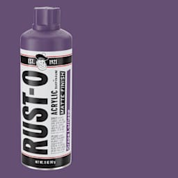 Rust-Oleum Rust-O Artist Acrylic Spray Paint - Grape Lollipop, Can and Swatch