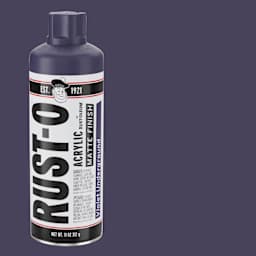 Rust-Oleum Rust-O Artist Acrylic Spray Paint - Violet Underground, Can and Swatch