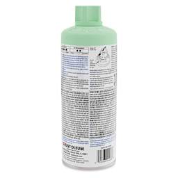 Rust-Oleum Rust-O Artist Acrylic Spray Paint - Hint Of Mint, 11 oz, back of can