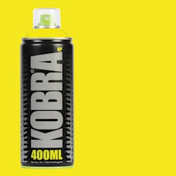 Kobra High Pressure Spray Paint - Luce, 400 ml, Can with swatch