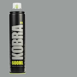 Kobra High Pressure Spray Paint - Bahnhof, 600 ml, Can with swatch