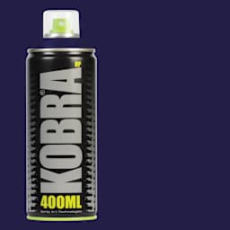 Kobra High Pressure Spray Paint - Nosferato, 400 ml, Can with swatch