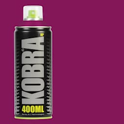 Kobra High Pressure Spray Paint - Orchidea, 400 ml, Can with swatch