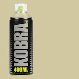 Kobra High Pressure Spray Paint - Tortora, 400 ml, Can with swatch