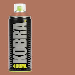 Kobra High Pressure Spray Paint - Papiro, 400 ml, Can with swatch